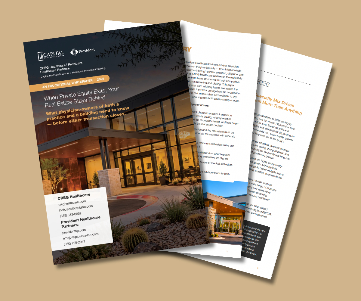 Whitepaper: When Private Equity Exits, Your Real Estate Stays Behind